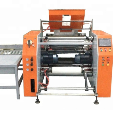 Stretch Film Slitter Rewinder Machine High Output Automatic High Speed ​​Pre-Stretch Film Rewinder